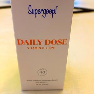 NWT SUPERGOOP Daily Dose Vitamin C + SPF